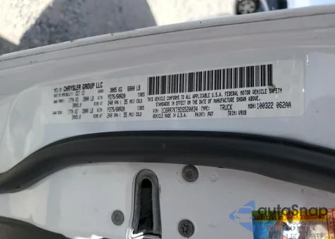 2013 Ram 1500 St z USA, uszkodzony, nr VIN 1C6RR7KT9DS520034